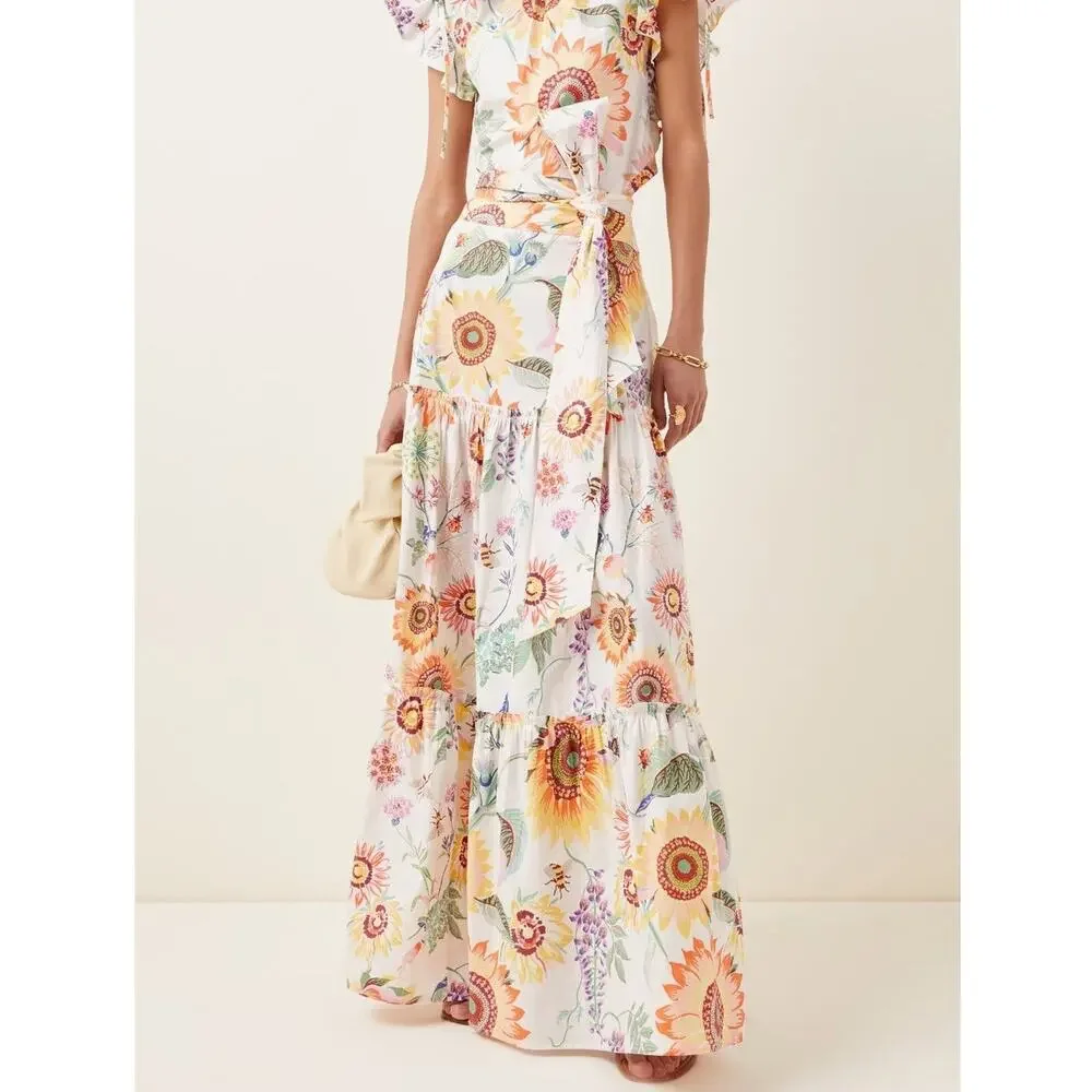 Banjanan Discovery Skirt Mid Summer Bumble White - Picture 9 of 9